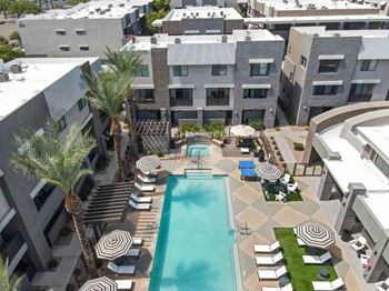 Resort-style heated pool